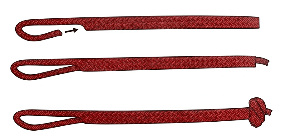 formación estructural del grillete textil 